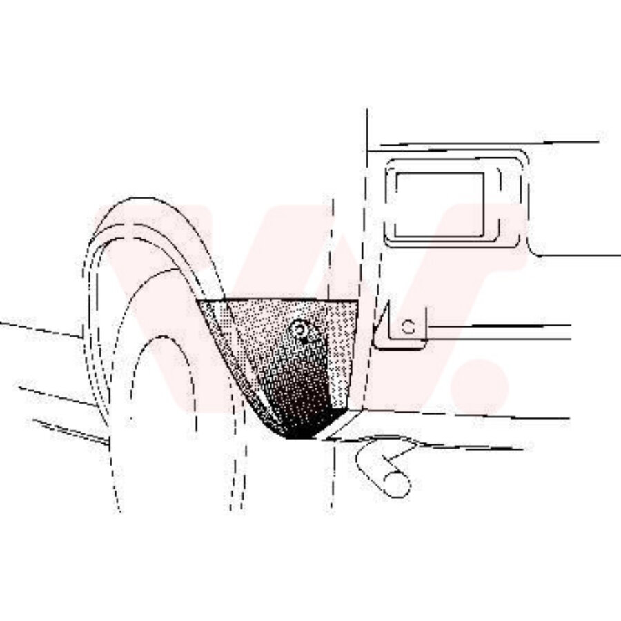 Oversizedeel van wezel autoparts