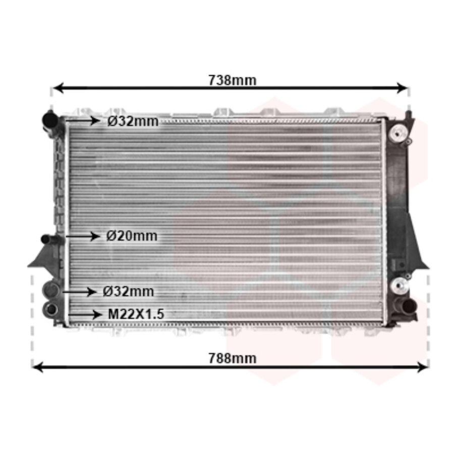 VAN WEZEL Frontverkleidung Für VW Polo - Passgenaues Ersatzteil