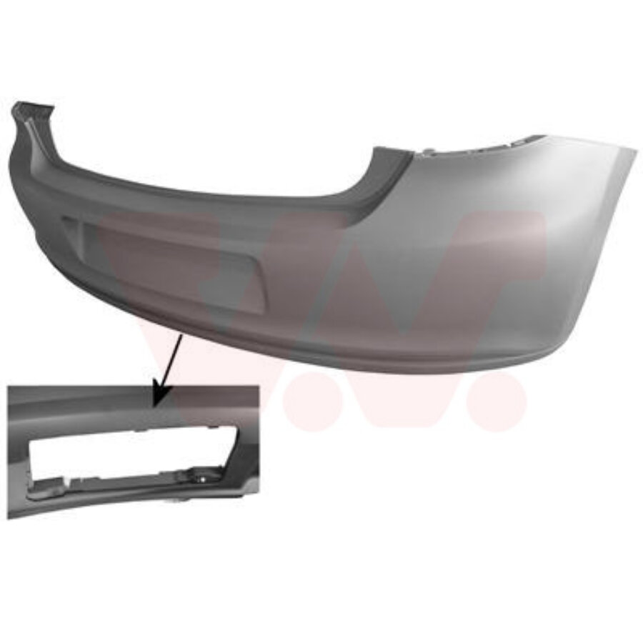 vanwezel Achterbumper van wezel autoparts