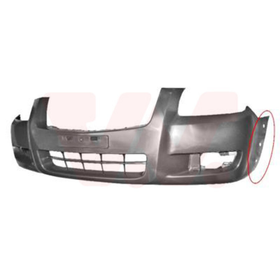 vanwezel Voorbumper van wezel autoparts