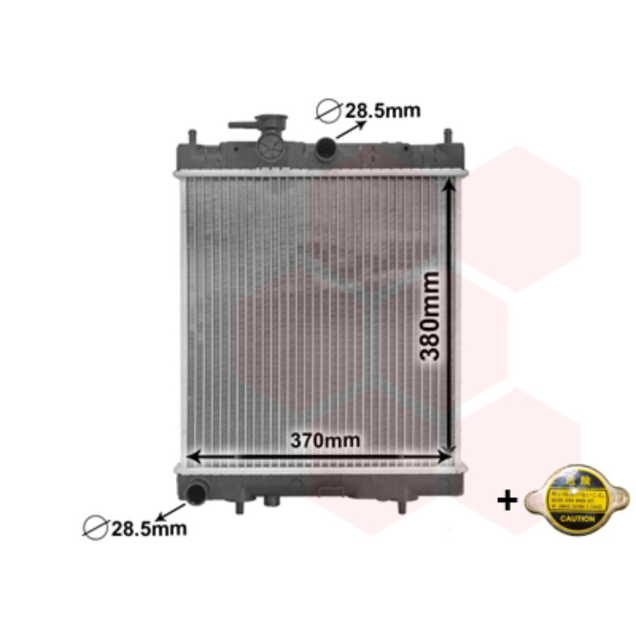 Radiateur de refroidissement van wezel
