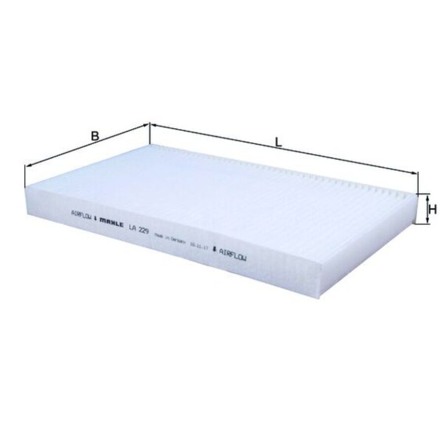 Interieurfilter knecht la229