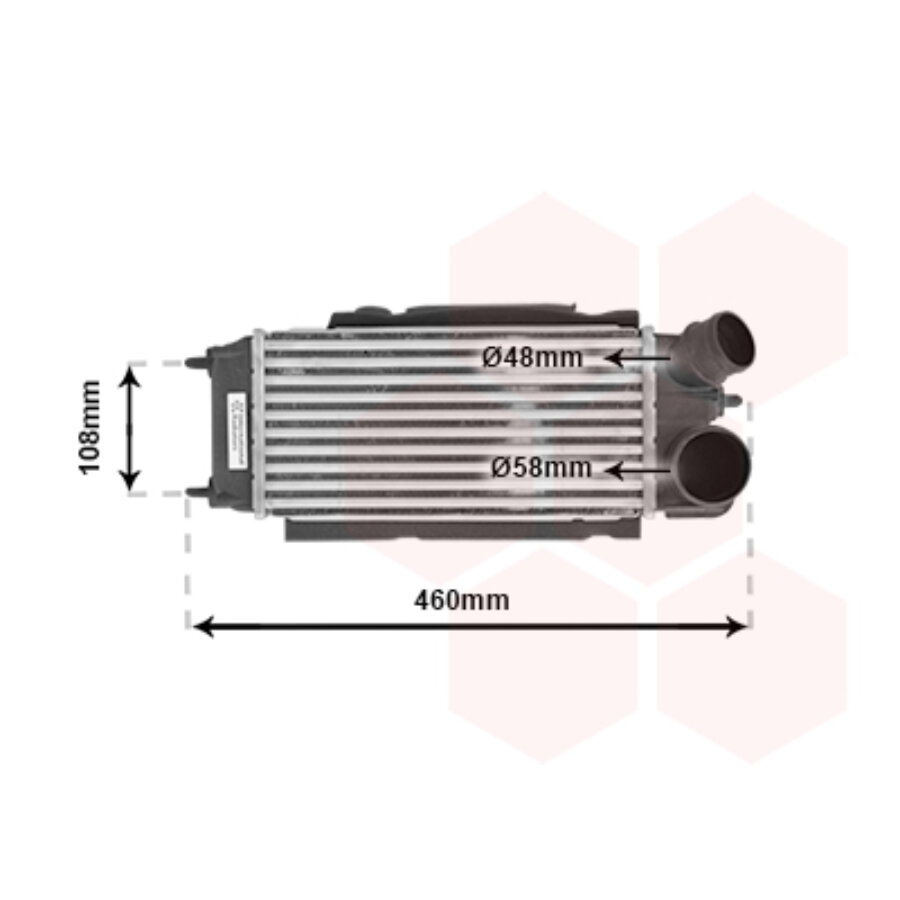 Intercooler/turbokoeler