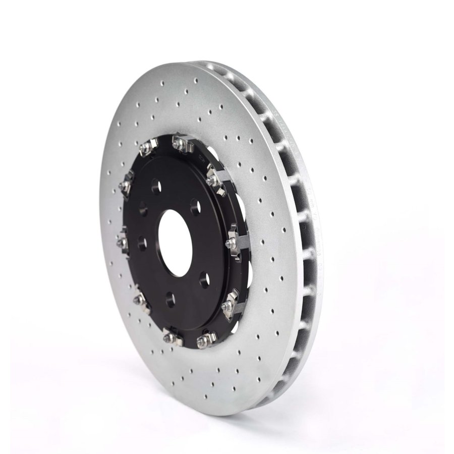 2 disques de frein brembo vernis uv 09.c645.11
