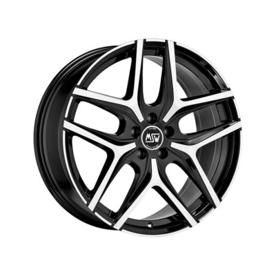 Cerchi in lega MAK DAVINCI 7x17 5x114,3 ET35 Gloss black - Norauto