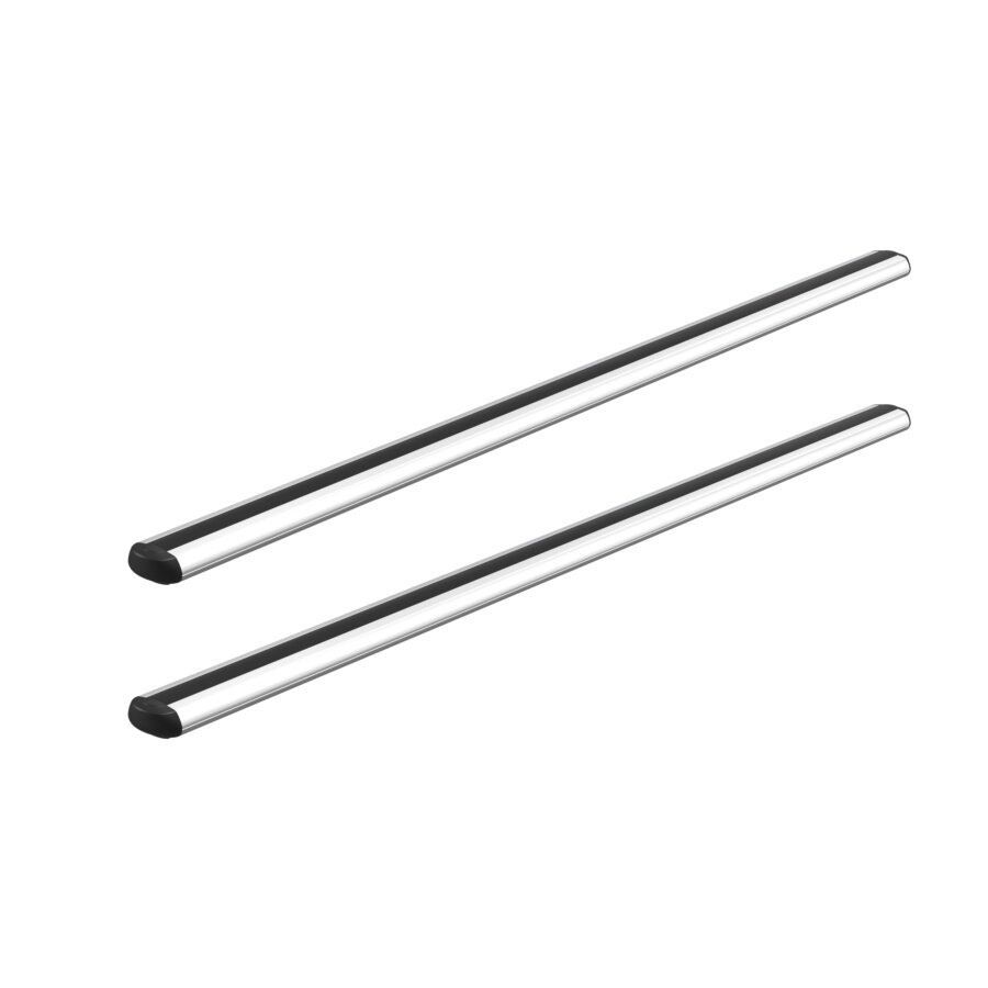 Tubes pour 2 barres de toit ovales aluminium norauto 2s 108cm