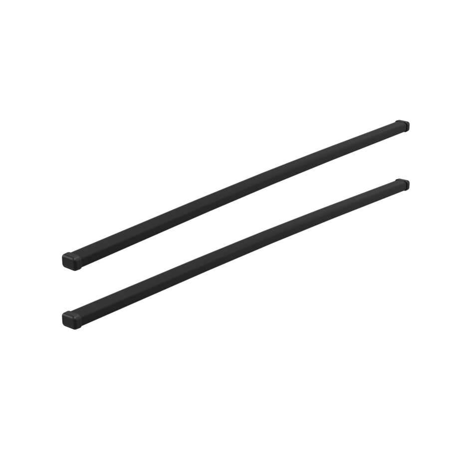 Barres De Toit THULE SquaBar 760 - Acier Carré Revêtu Noir, Longueur 108 Cm, Charge Max 100 Kg (barres Seules)