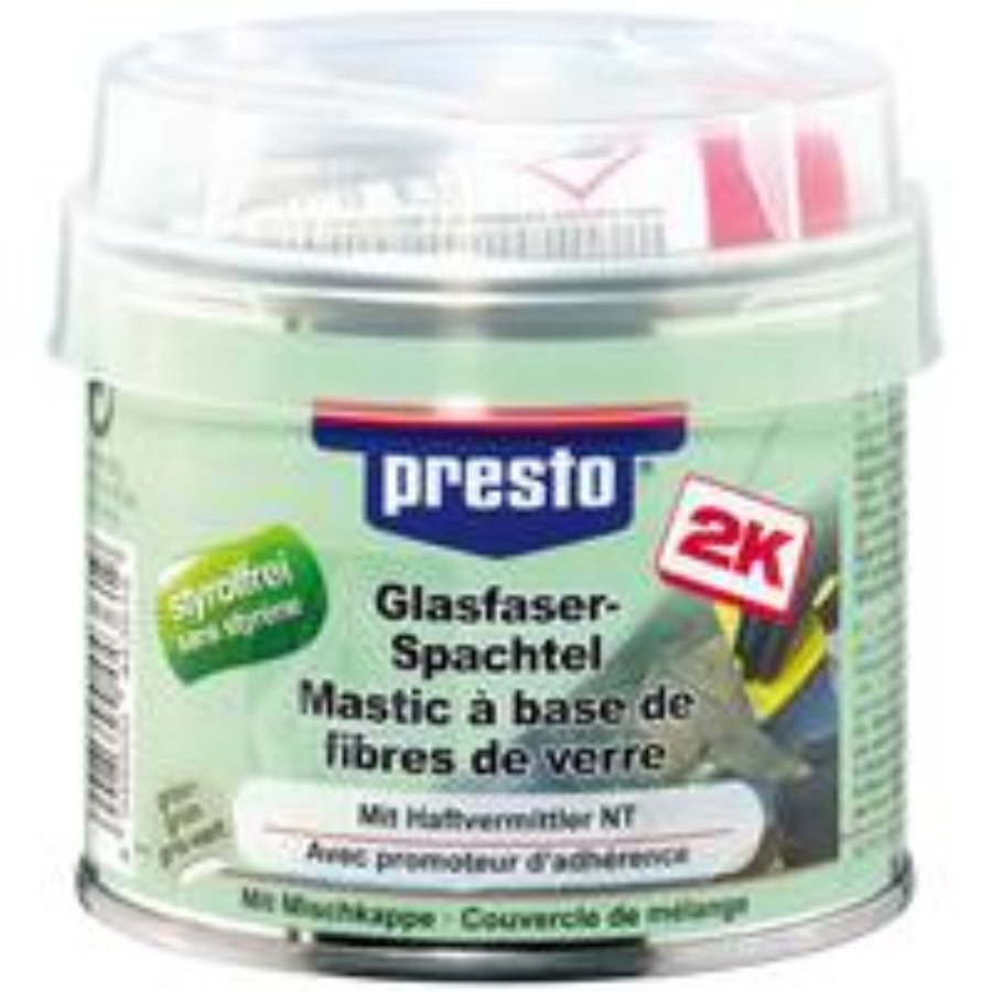 Mastic Carrosserie : Polyester, Alu, Debrasel, Fibre de verre